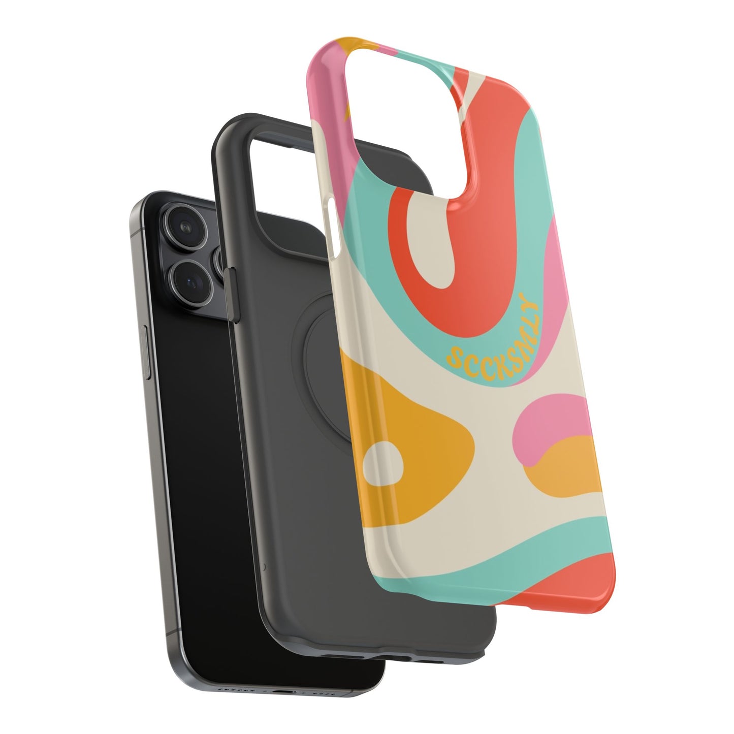 Psychodelic Acid Swirl Phone Case for Apple