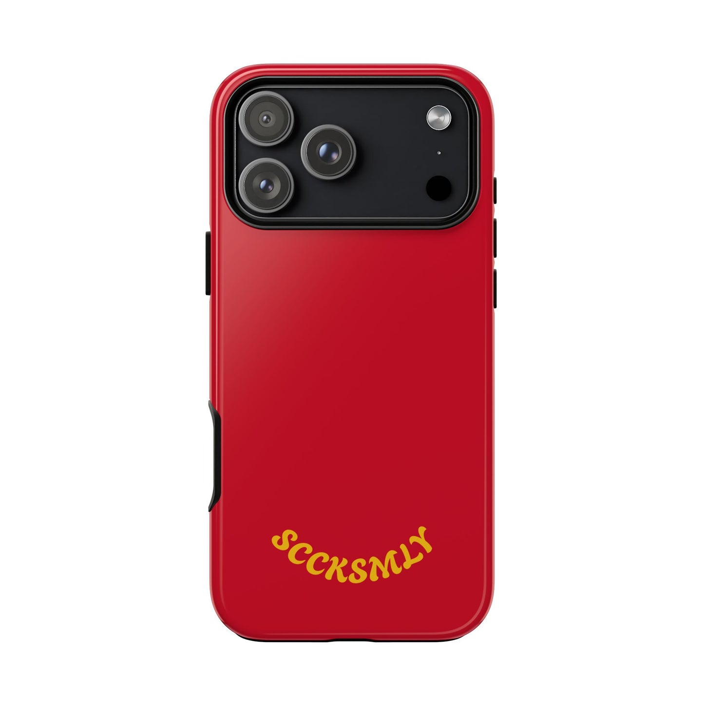 SOLID Calm Cherry Tough Case for Apple