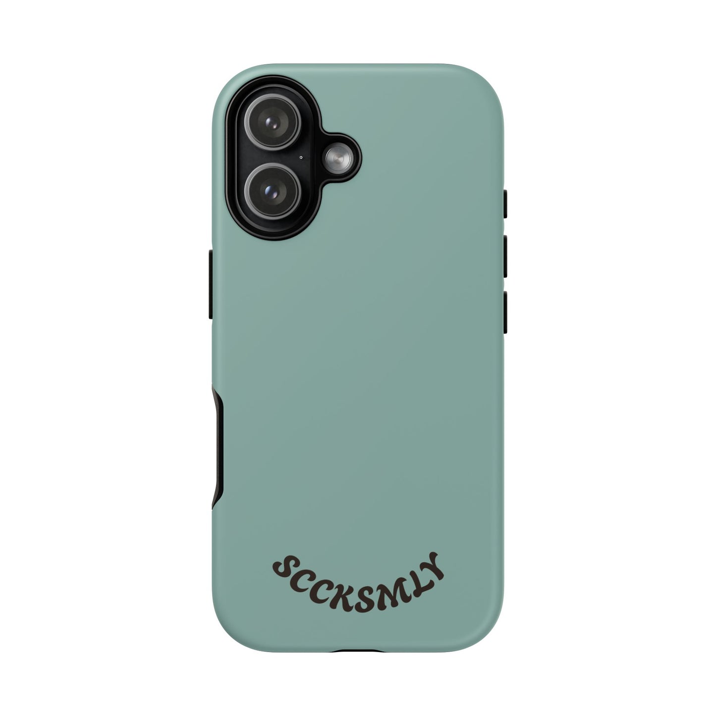 SOLID Fudge Mint Crunch Tough Phone Case for Apple