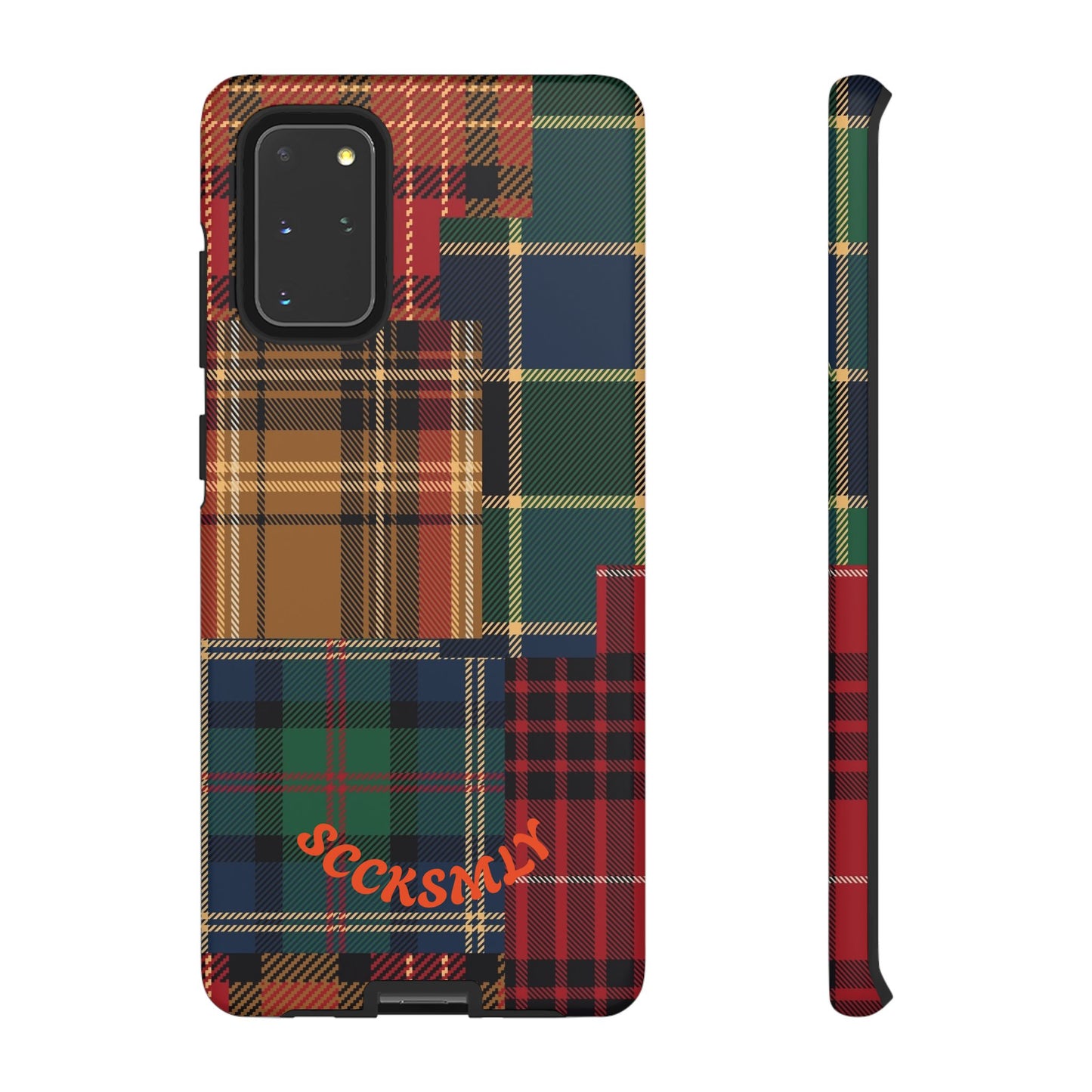 Heritage Hues Patchwork Tough Phone Case for Samsung