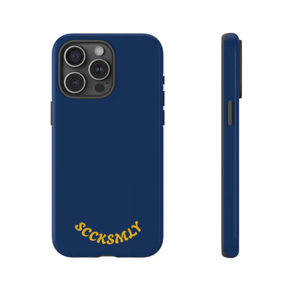 SOLID Cobalt Haze Tough Case for Apple