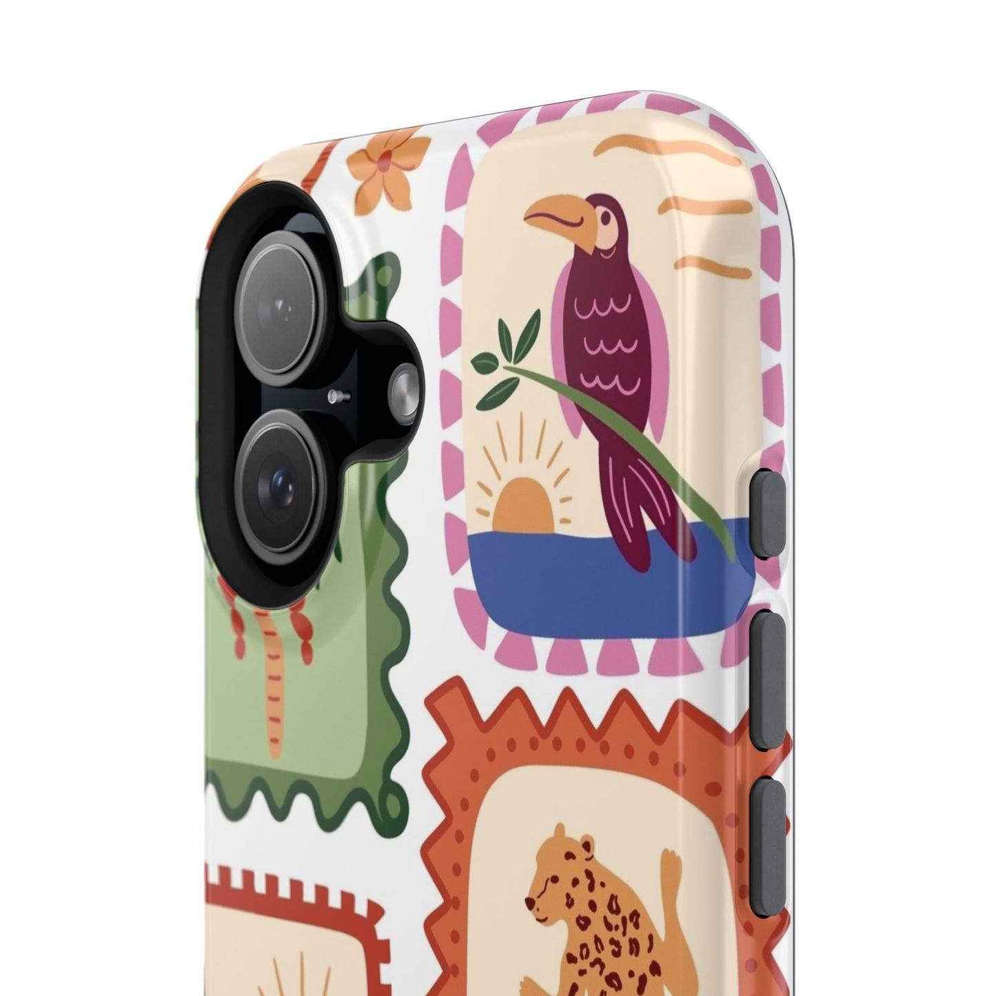 Tropical Print Phone Case for Apple