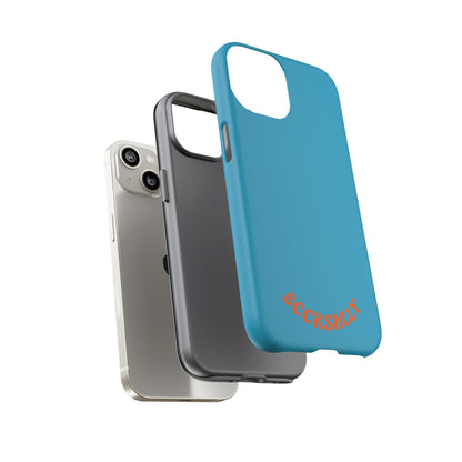 SOLID Blue Spook Tough Case for Apple