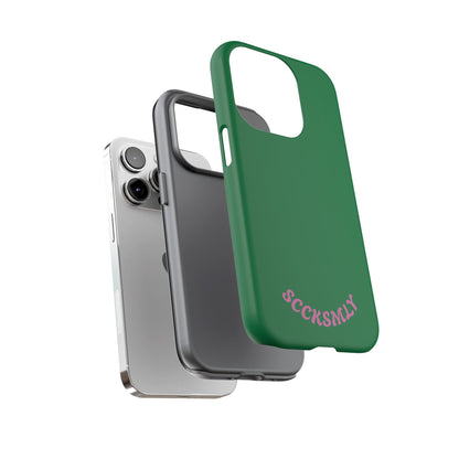 SOLID Garden Pink Tough Case for Apple