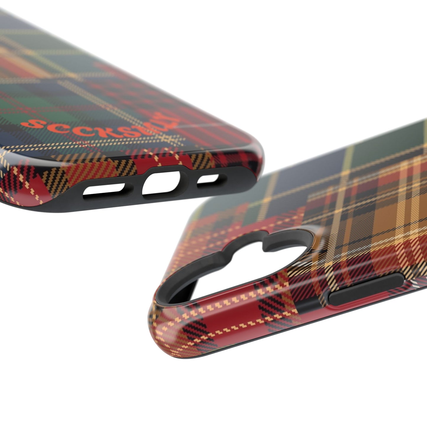 Heritage Hues Patchwork Tough Phone Case for Apple