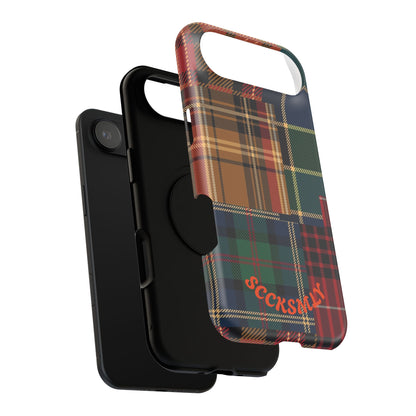 Heritage Hues Patchwork Tough Phone Case for Apple