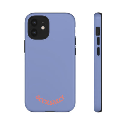 Periwinkle Blue Tough Phone Case for Apple