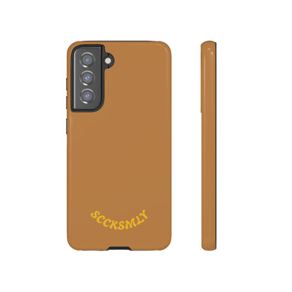SOLID Spice Caramel Tough Case for Samsung