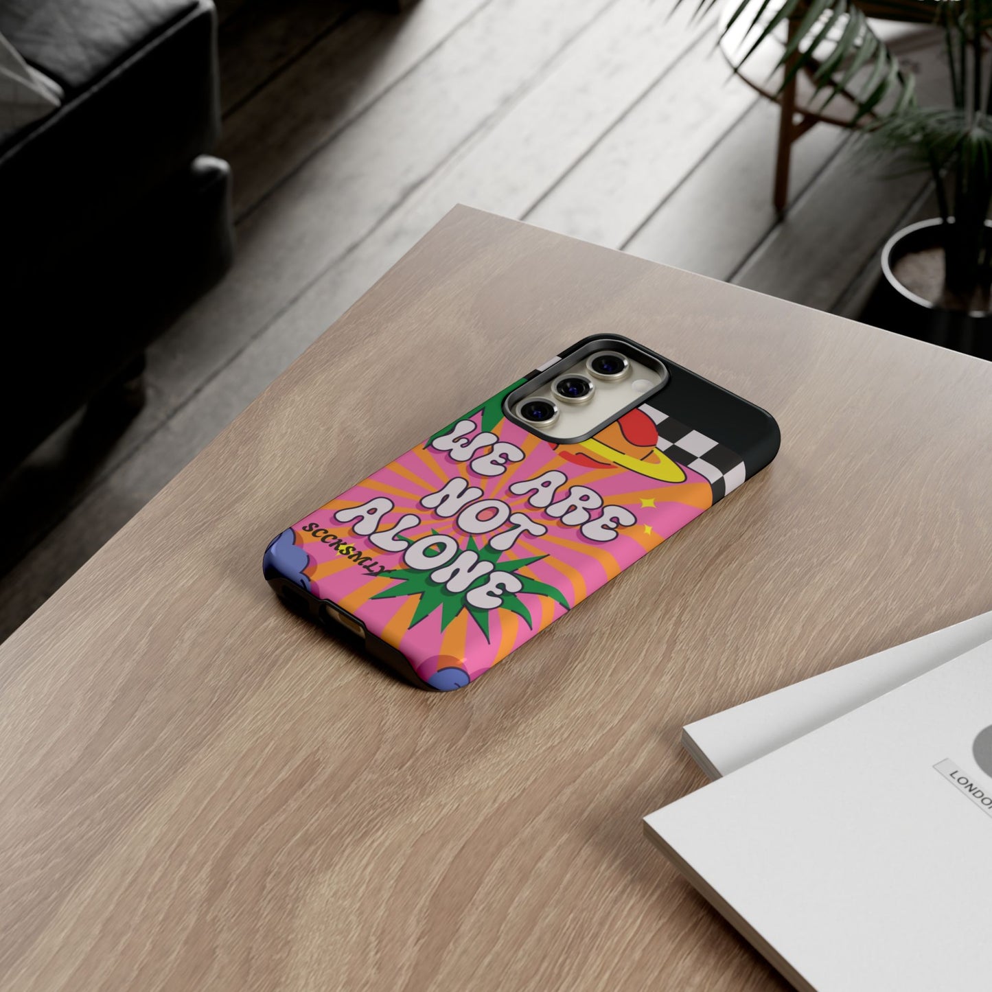 WE ARE NOT ALONE Tough Phone Case for Samsung