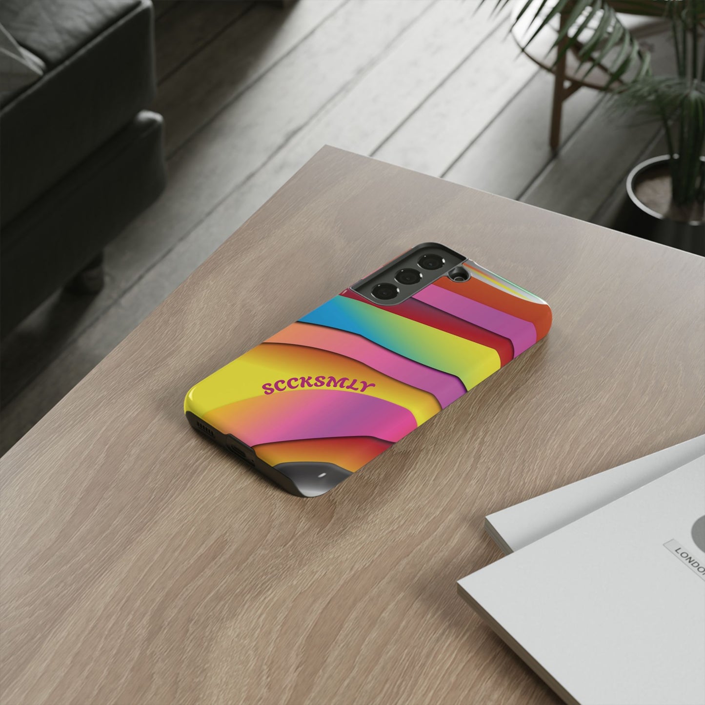 Modern Retro Rainbow Phone Case for Samsung