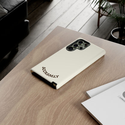 Cream Milk Chocolate Tough Phone Case for Samsung