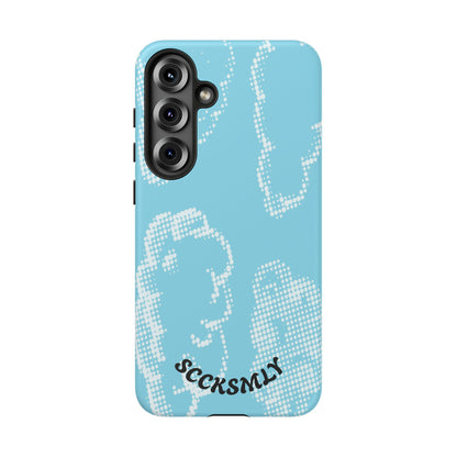 Comic Dot Sky Tough Phone Case for Samsung