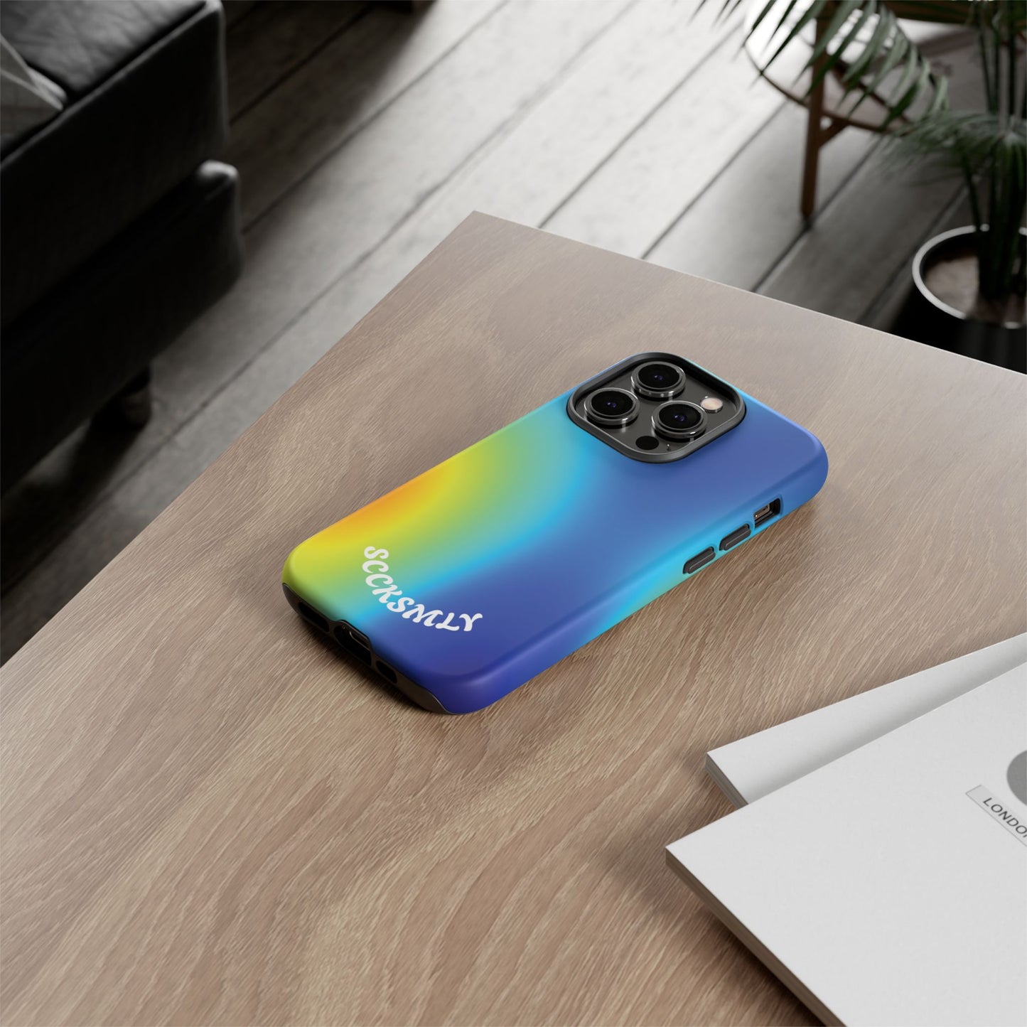 Gradient Heatwave Tough Phone Case for Apple