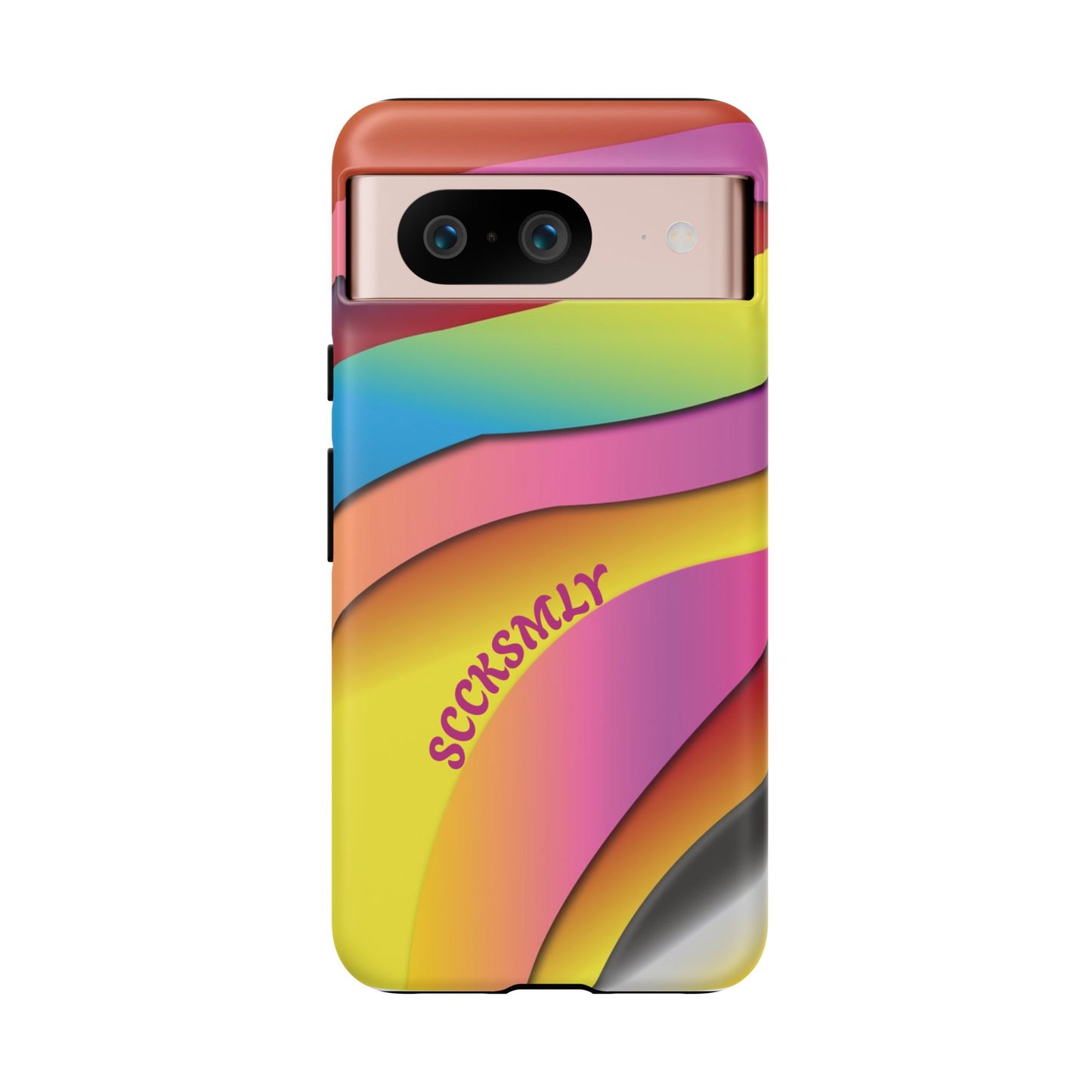 Modern Retro Rainbow Phone Case for Google Pixel