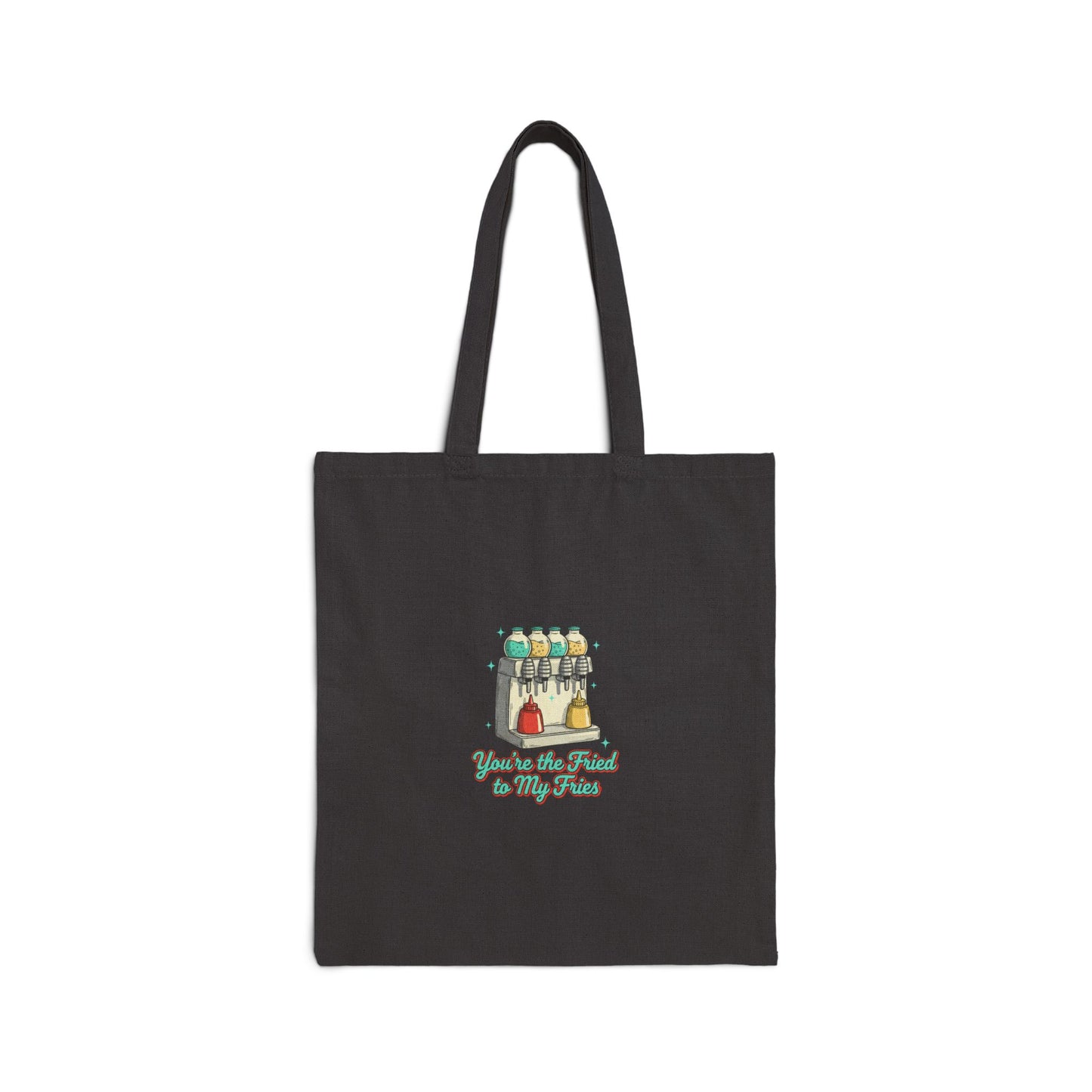 Diner Condiment Caddy Tote | retro diner graphic, pantry label art