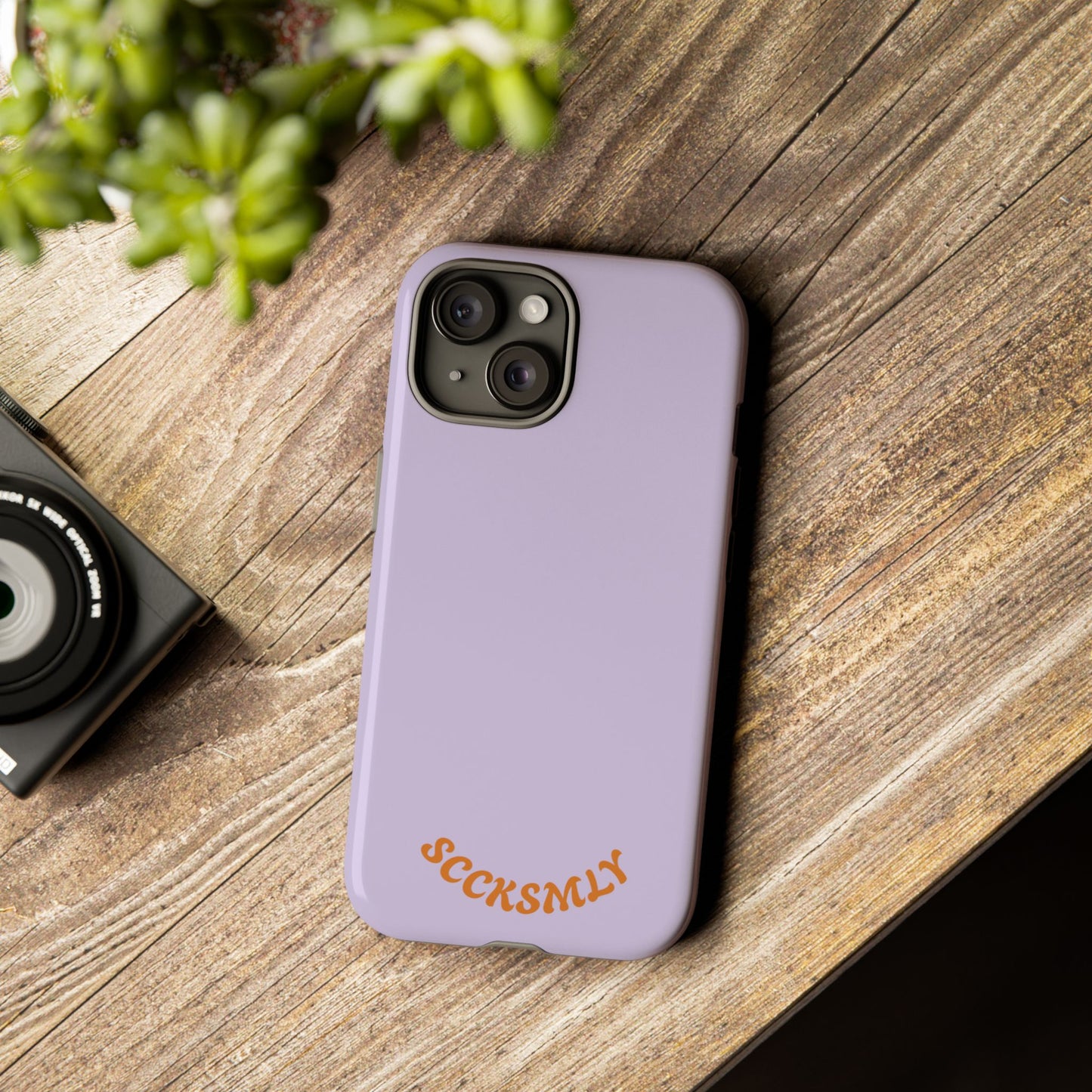 SOLID Lavender Mist Tough Case for Apple