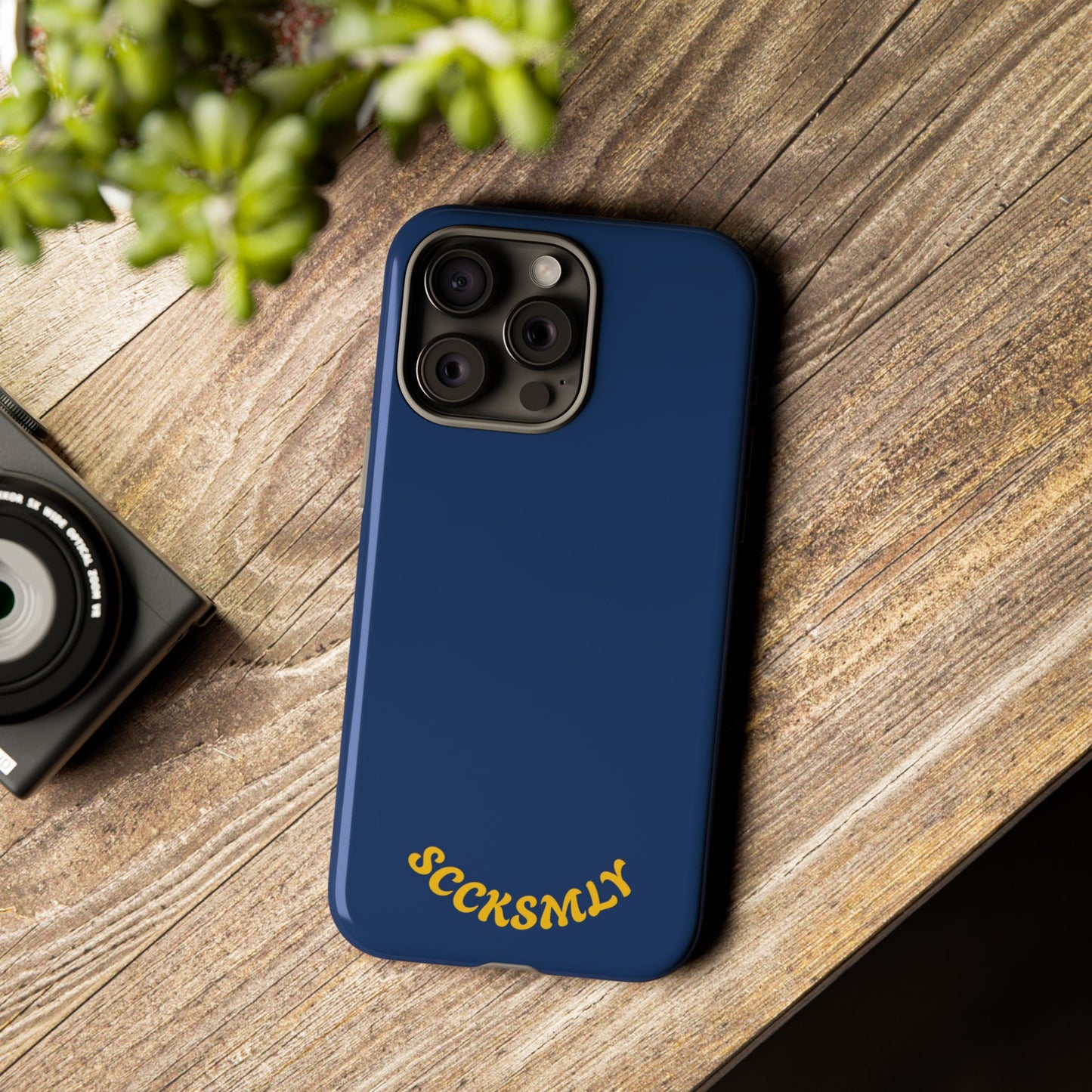 SOLID Cobalt Haze Tough Case for Apple