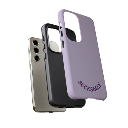 SOLID Morning Lilac Tough Case for Samsung