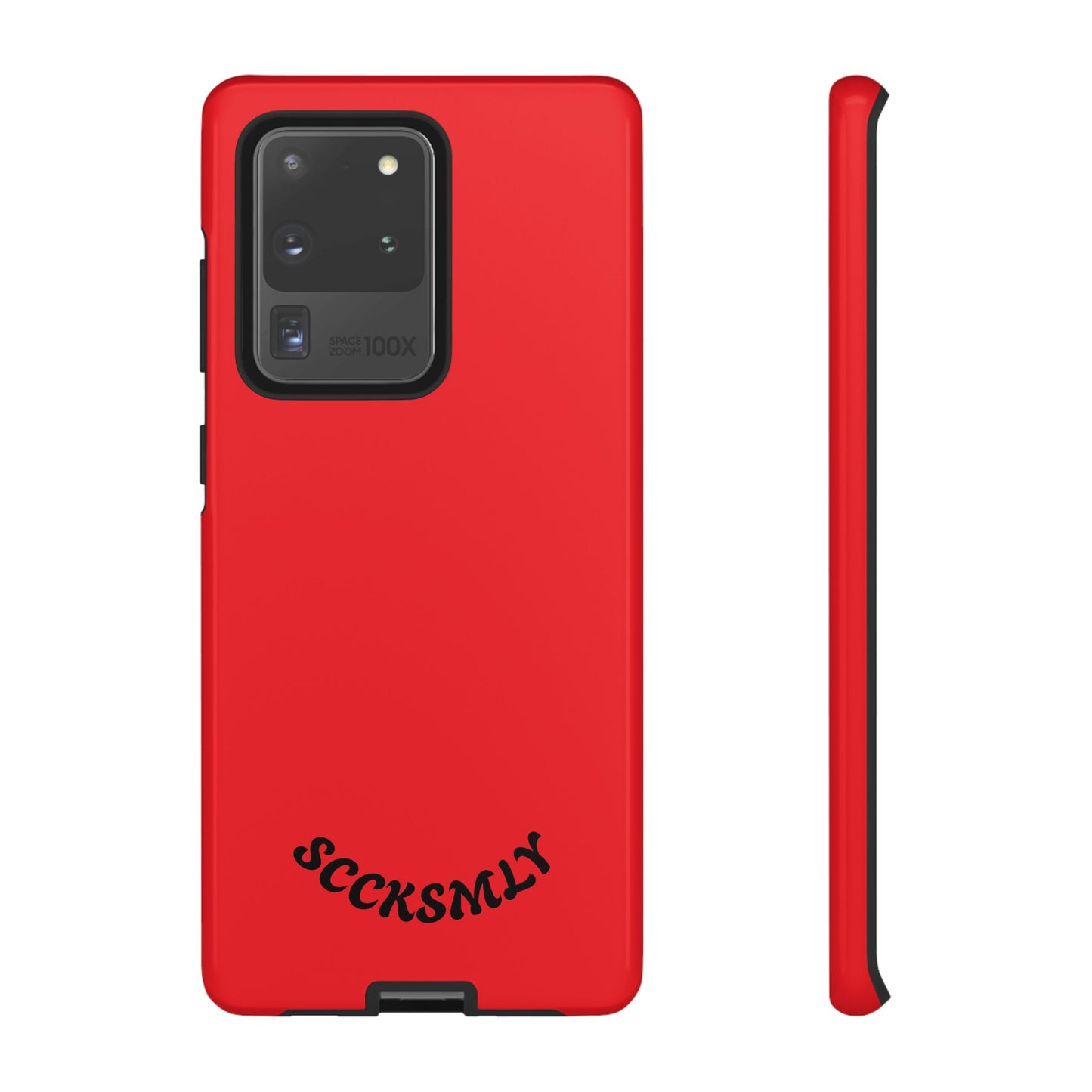 SOLID Screaming Red Tough Case for Samsung