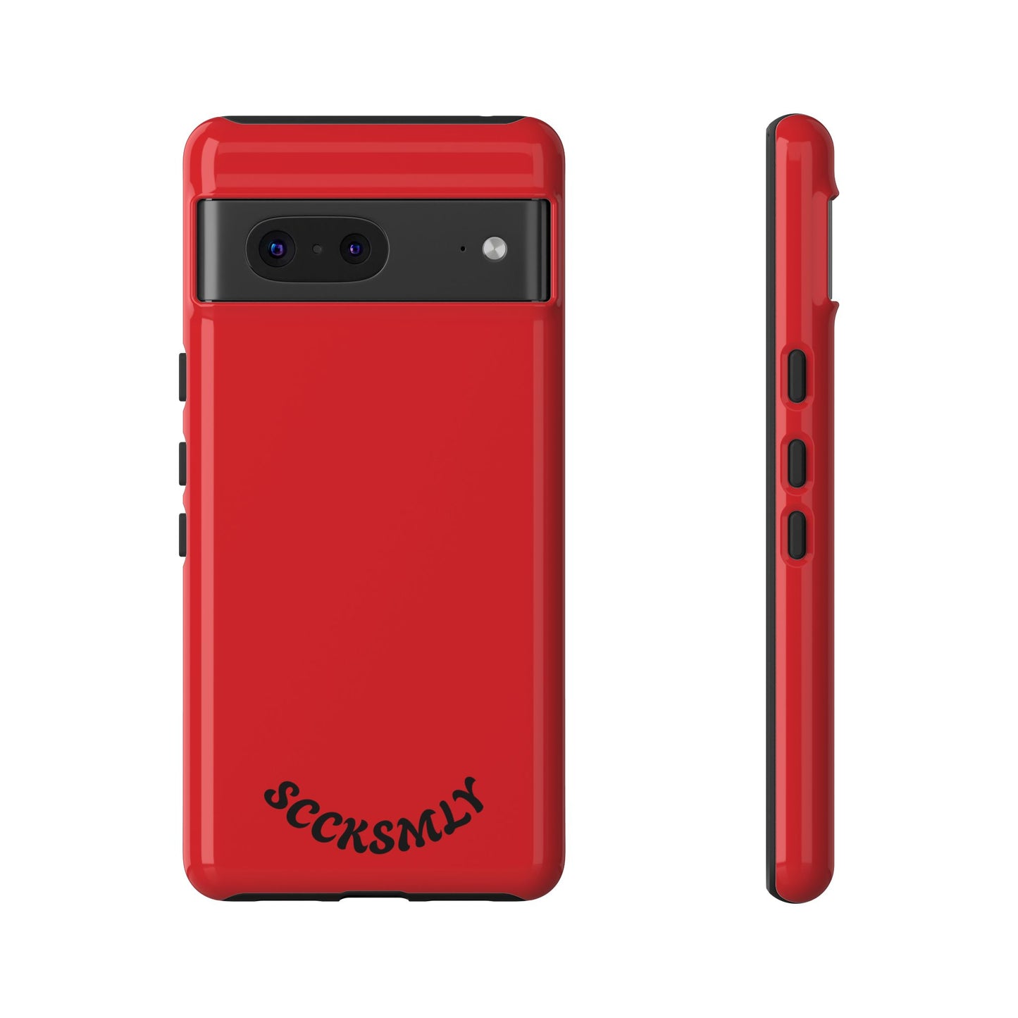 SOLID Screaming Red Tough Casee for Google Pixel