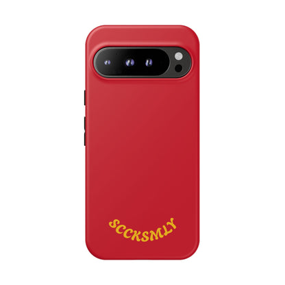 SOLID Calm Cherry Tough Case for Google Pixel