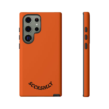 SOLID Tangerine Tough Case for Samsung
