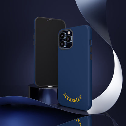 SOLID Cobalt Haze Tough Case for Apple