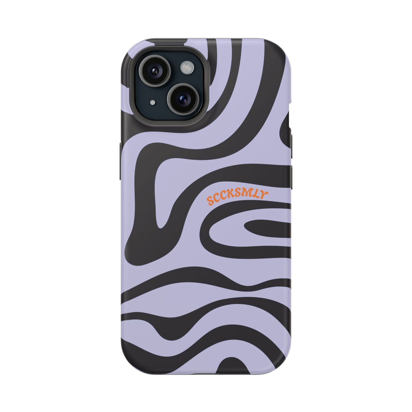 Purple Swirl Phone Case for "IOS or Apple"