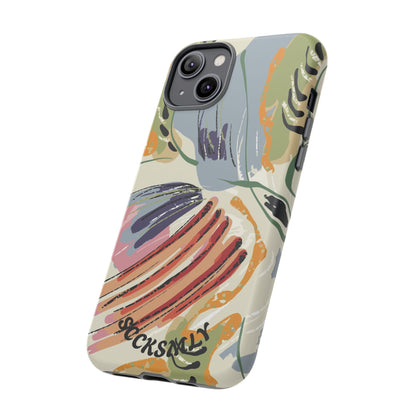 Botanical Strokes Palette Tough Phone Case for Apple