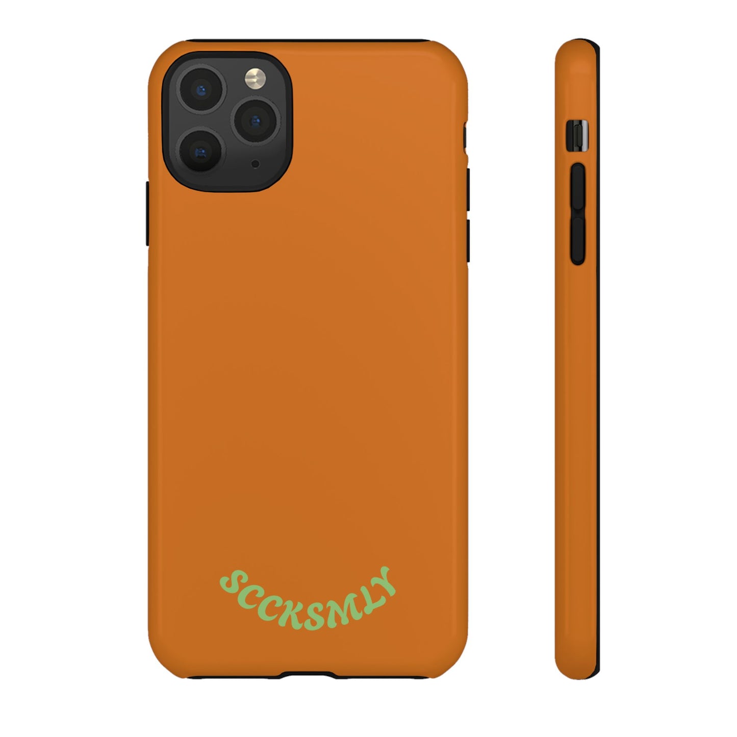 SOLID Terracotta Caoal Tough Case for Apple