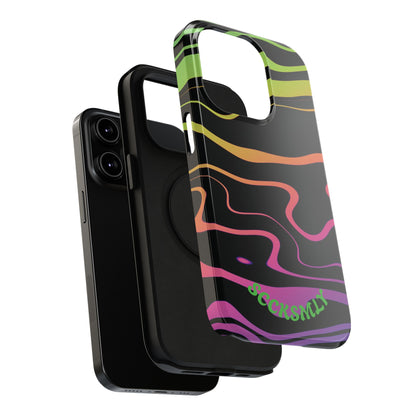 Dark Rainbow Phone Case for Apple