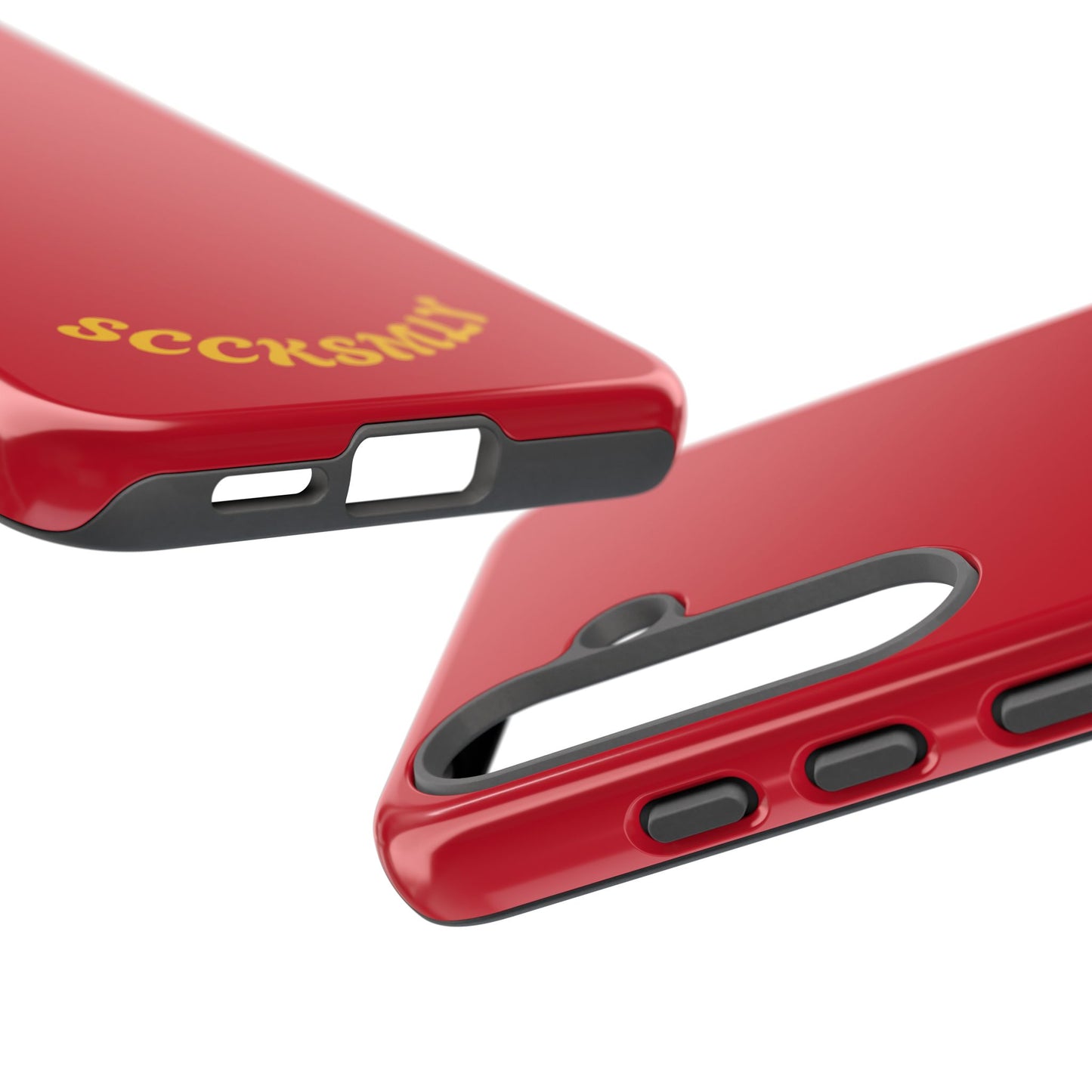 SOLID Calm Cherry Tough Case for Samsung