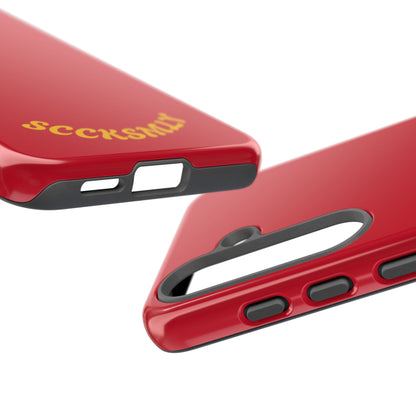 SOLID Calm Cherry Tough Case for Samsung