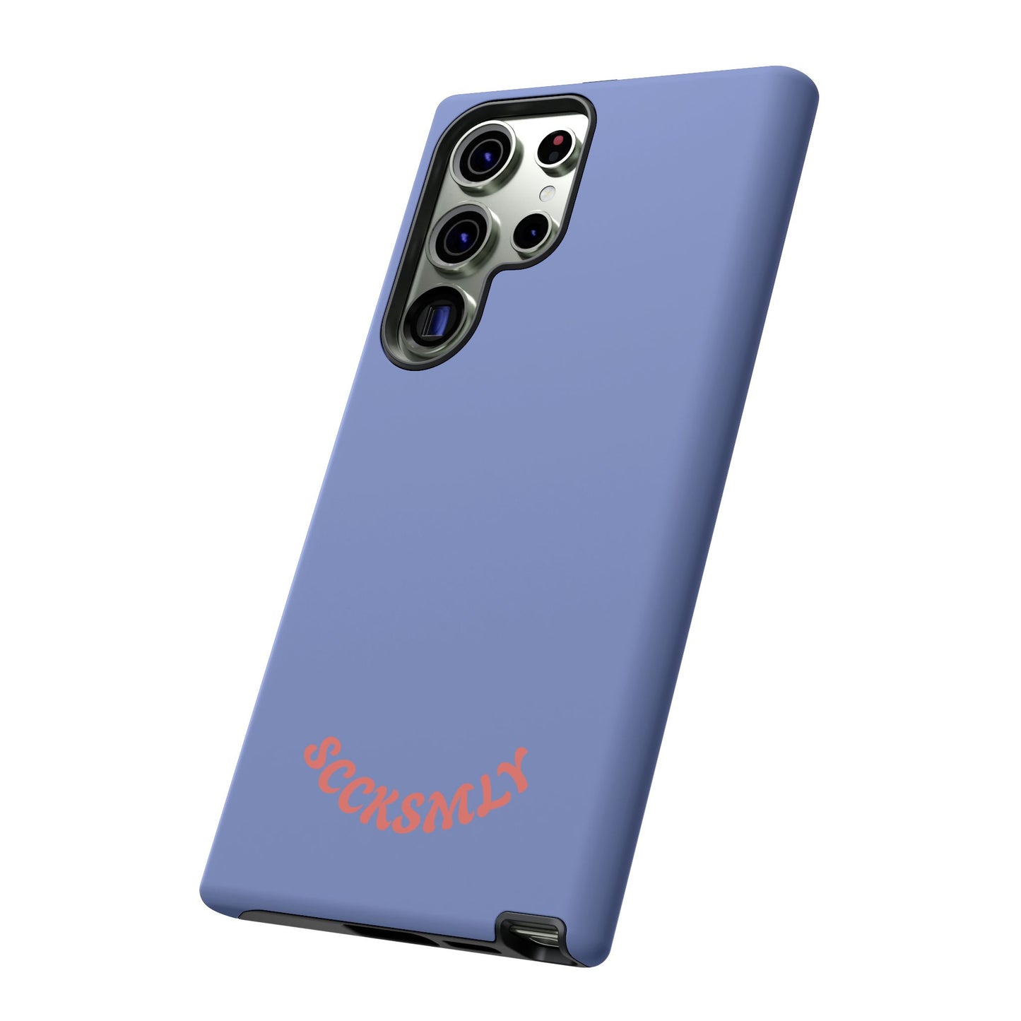 Periwinkle Blue Tough Phone Case for Samsung