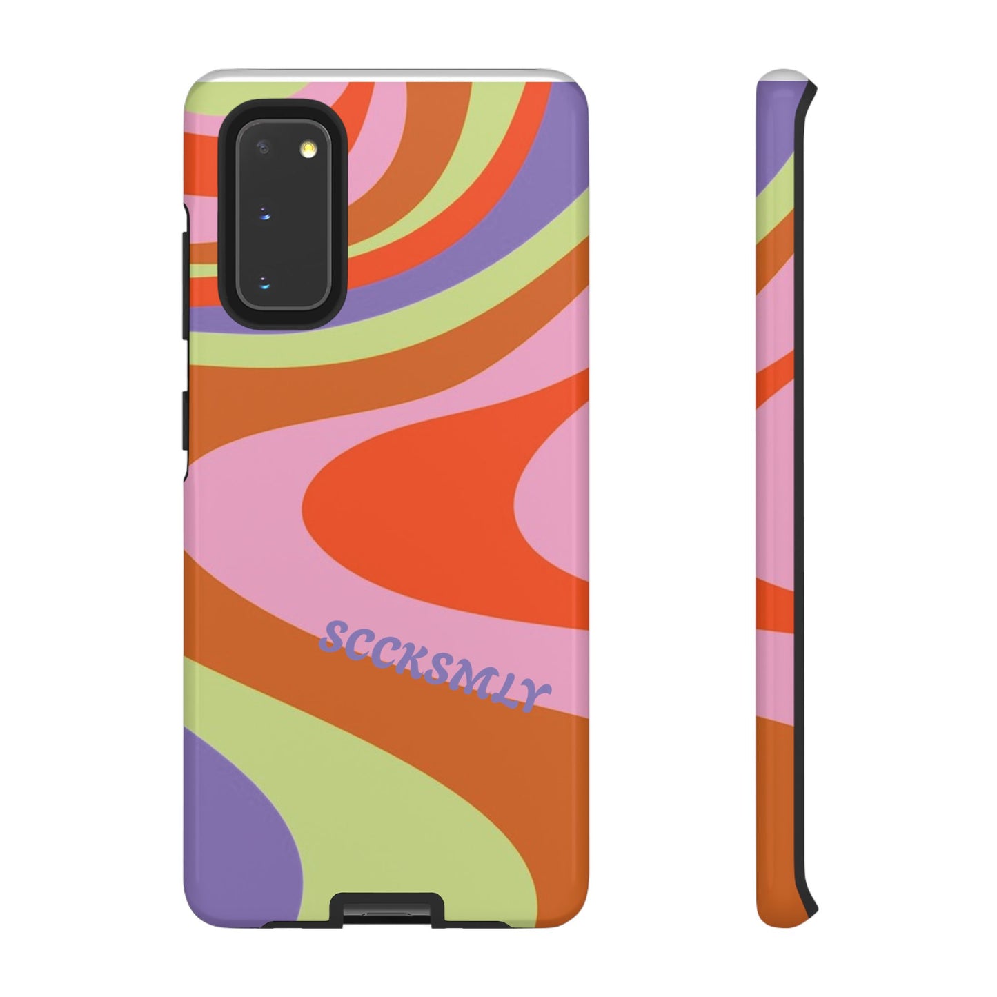 Curvy Swirl Phone Case for Samsung
