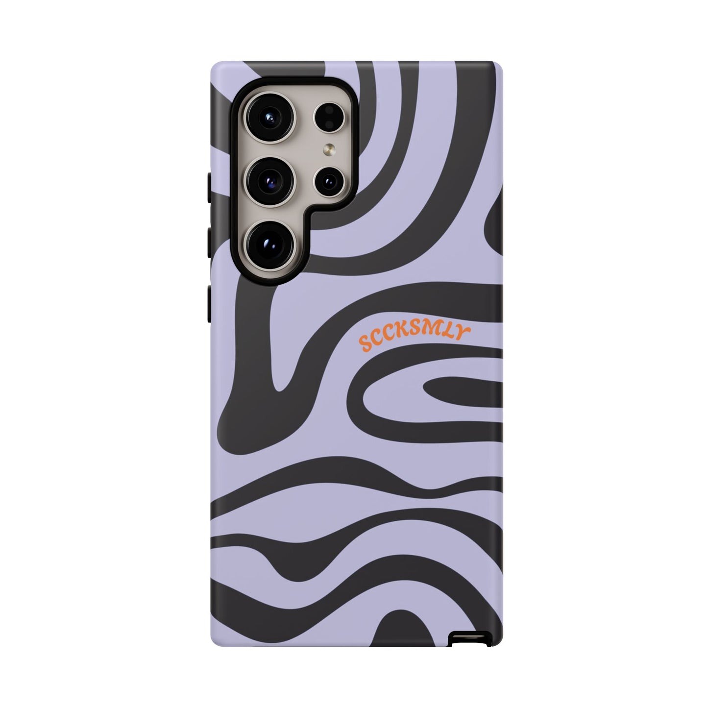 Purple Swirl Phone Case for Samsung