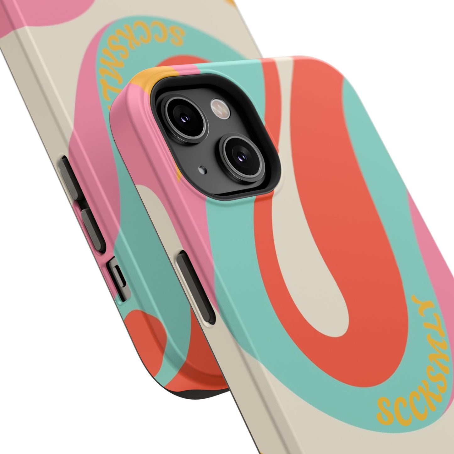 Psychodelic Acid Swirl Phone Case for "IOS or Apple"