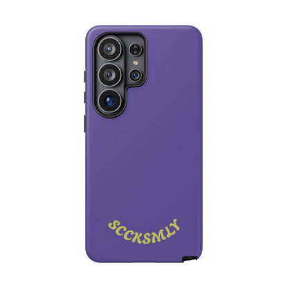 SOLID Dreamy Dusk Purple Tough Case for Samsung