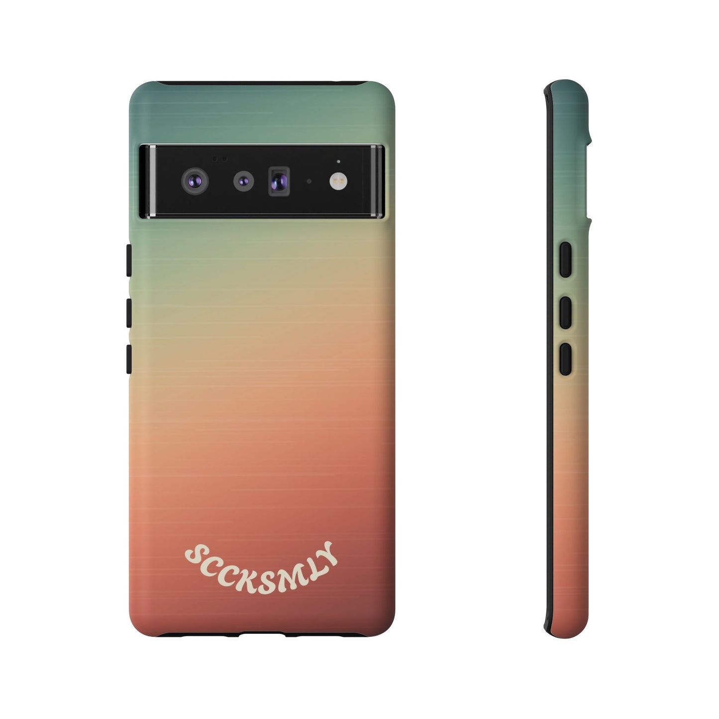 Warm Ombré Tough Phone Case for Google Pixel