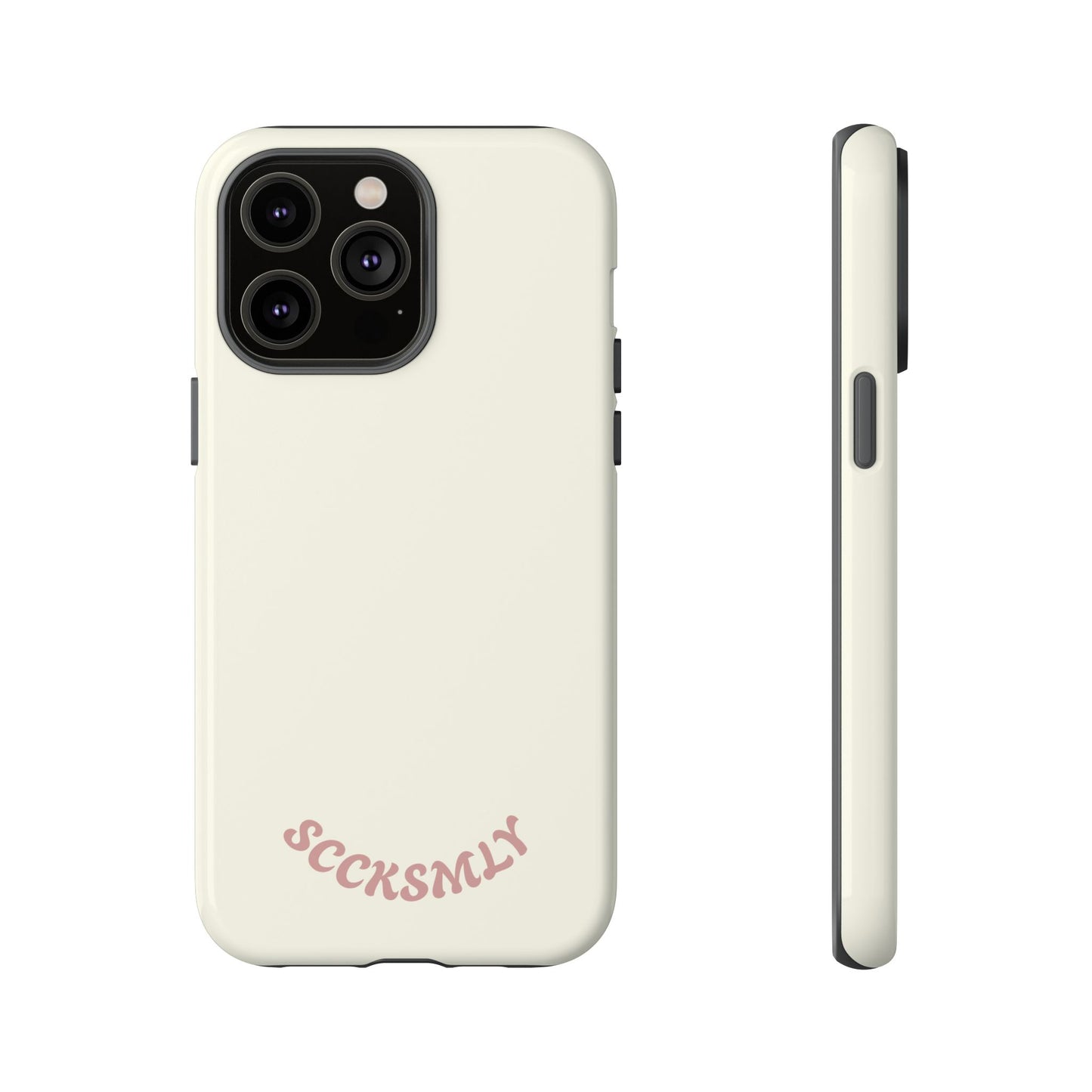 Sweet Oat Milk Tough Phone Case for Apple