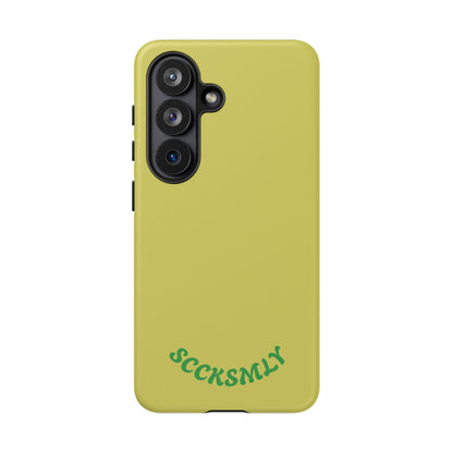 SOLID Lemon Pop Tough Case for Samsung