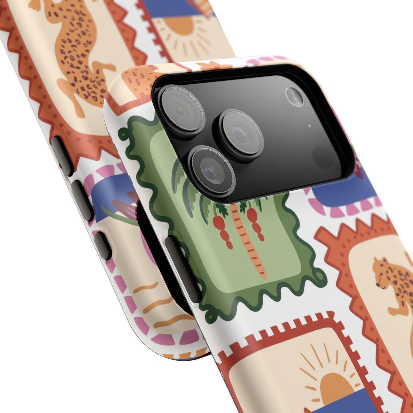 Tropical Print Phone Case for Apple