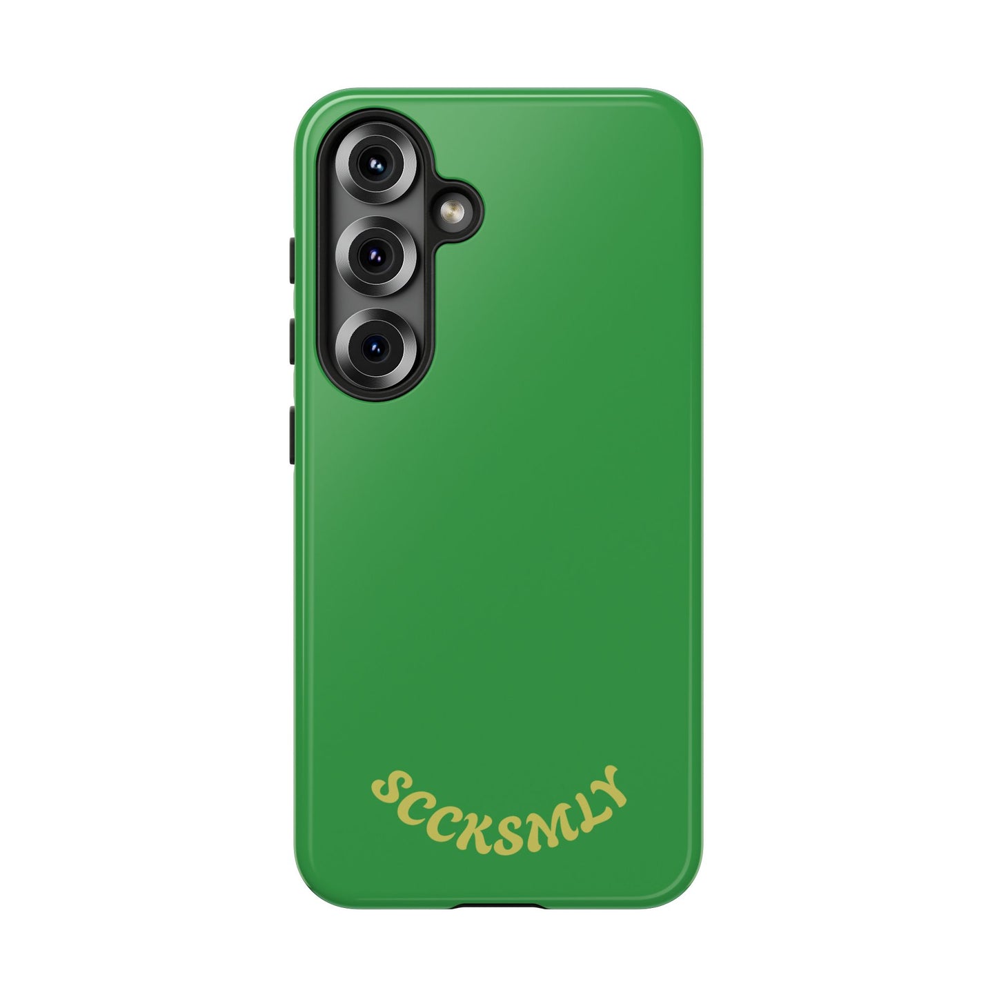 SOLID Green Grin Tough Case for Samsung