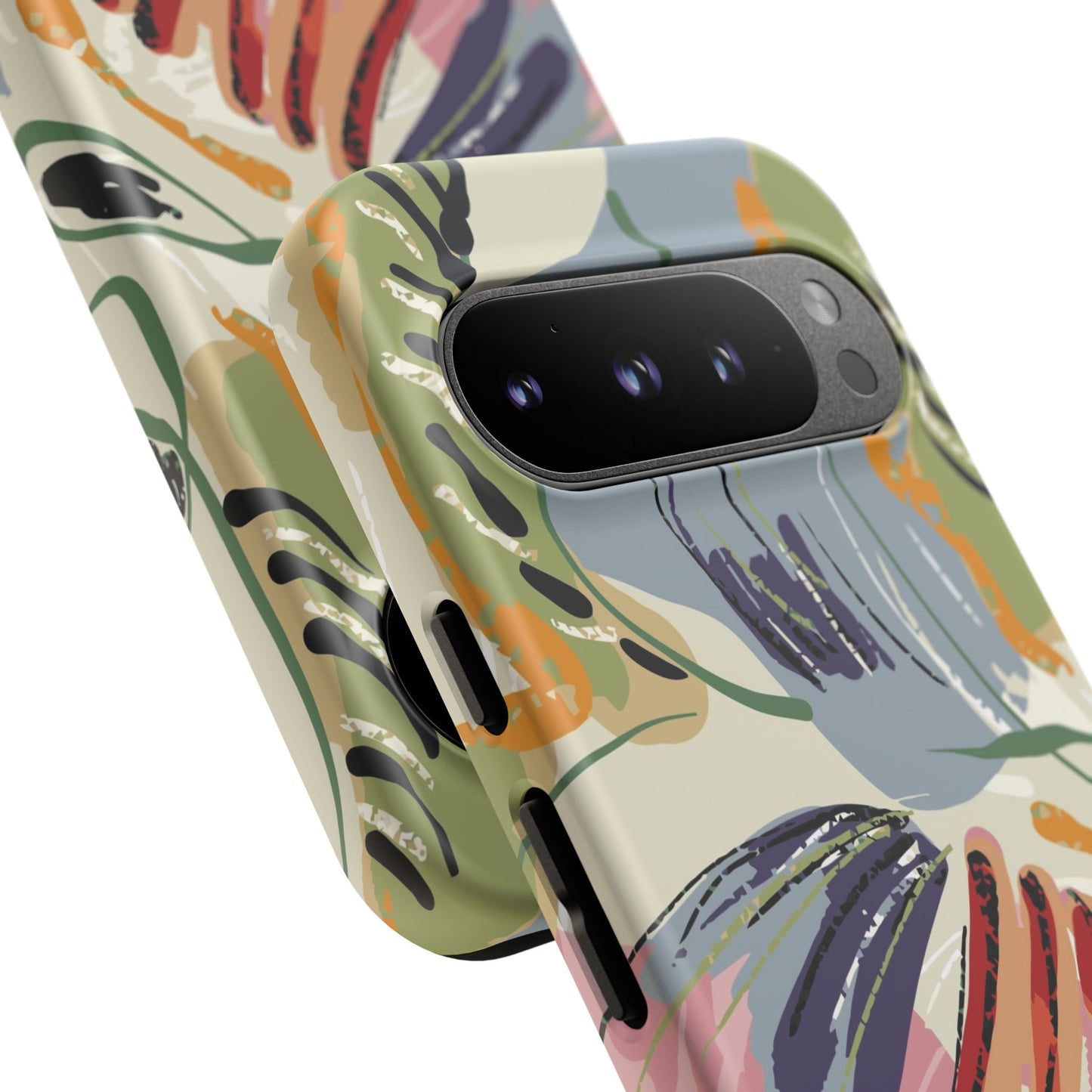 Botanical Strokes Palette Tough Phone Case for Google Pixel