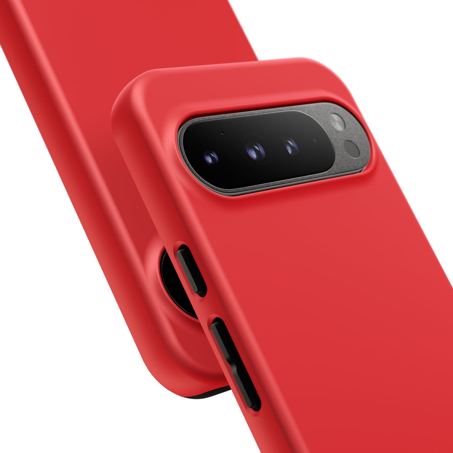 SOLID Screaming Red Tough Casee for Google Pixel