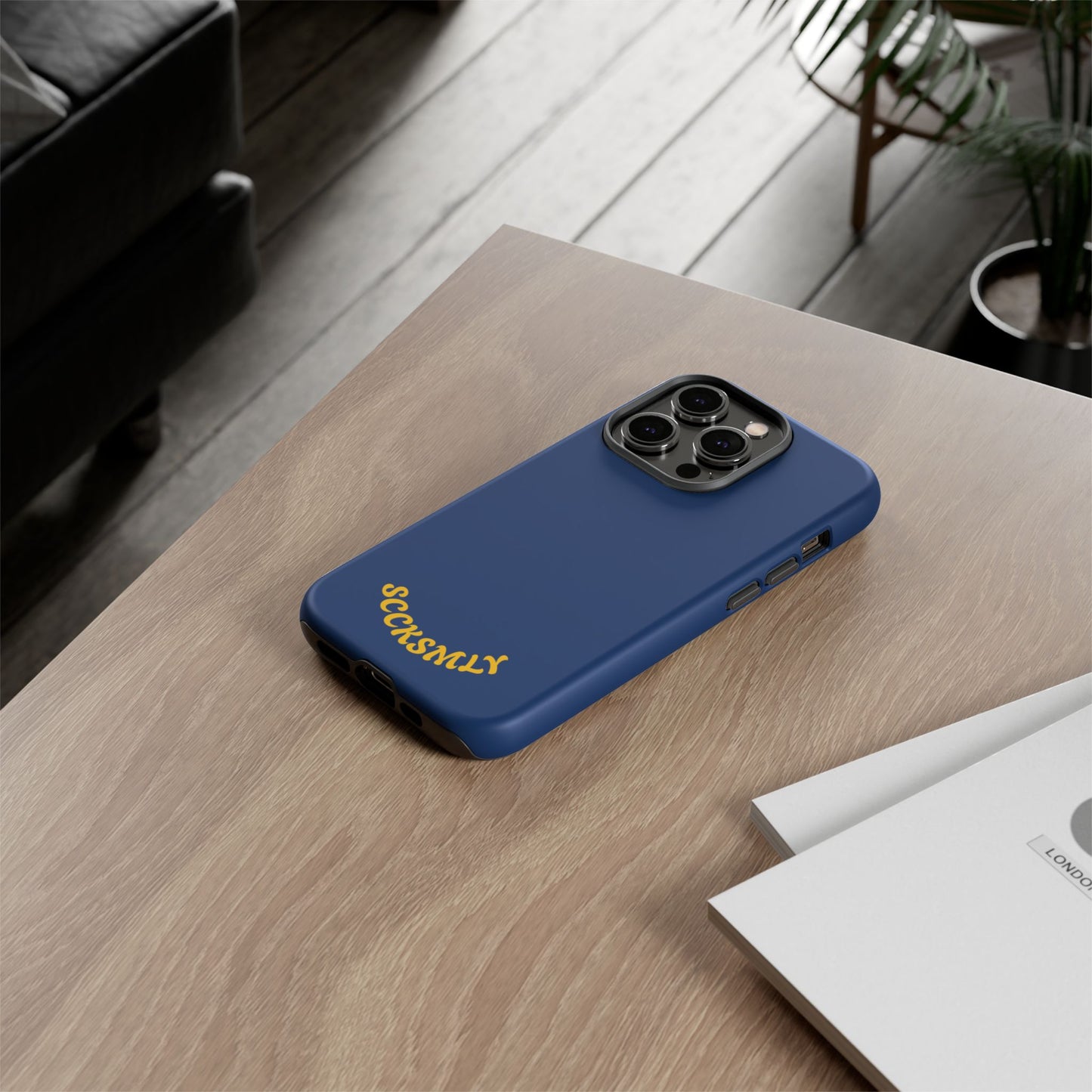 SOLID Cobalt Haze Tough Case for Apple