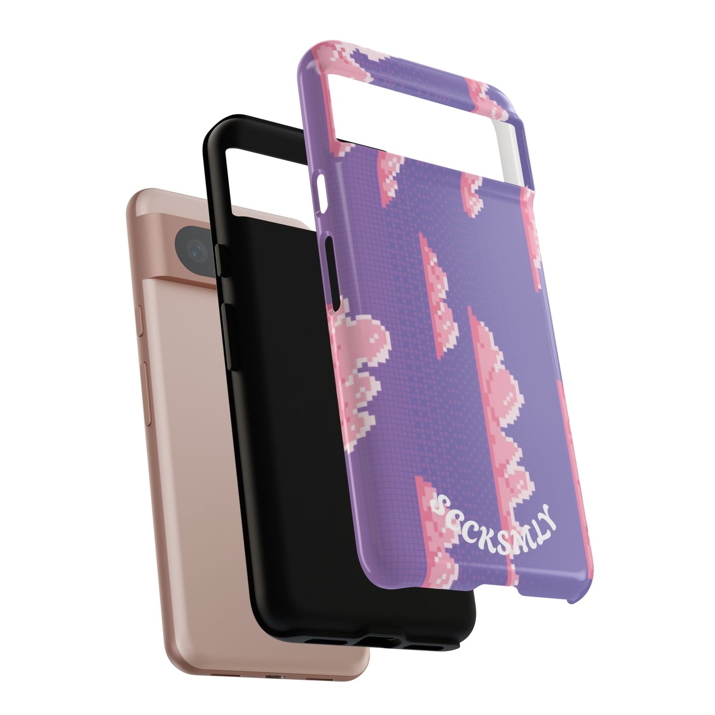 Purple Cotton Candy Sky Tough Phone Case for Google Pixel