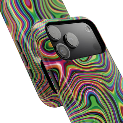 Acid Swirl Phone Case for Apple