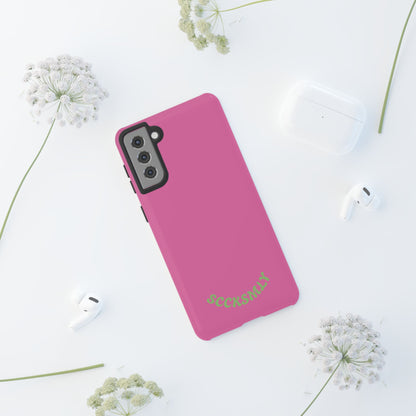 SOLID Sweet Static Pink Tough Case for Samsung