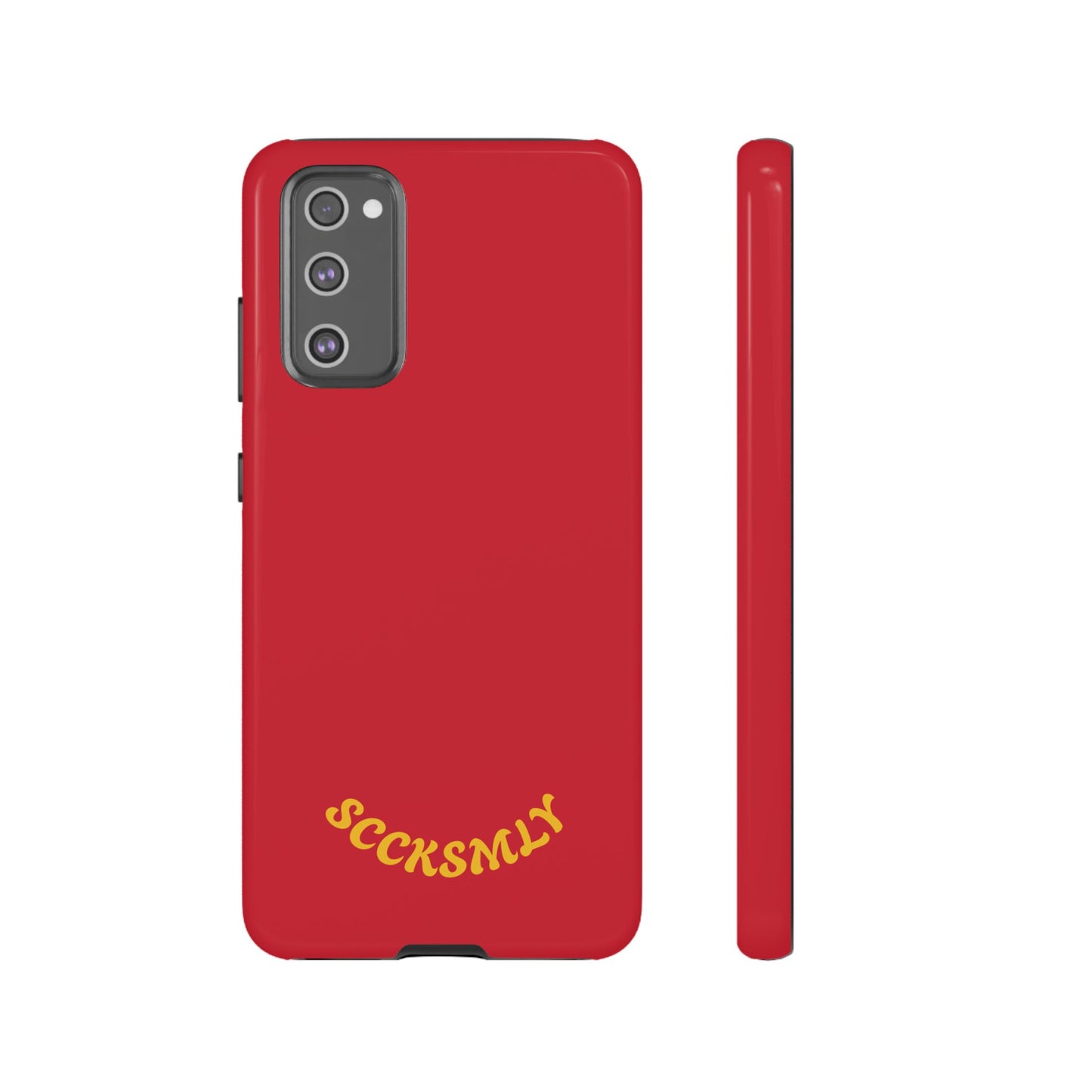 SOLID Calm Cherry Tough Case for Samsung